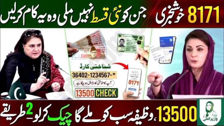 BISP 8171 Balance Check Online CNIC 2025 – Complete Step-by-Step Guide