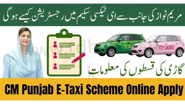 CM Punjab E-Taxi Scheme 2025 Online Apply: Empowering Youth for a Green Future