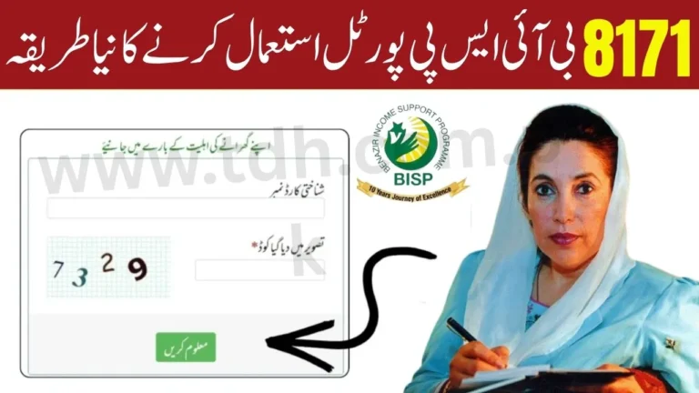 8171 BISP Gov PK 2025 Portal – Instantly Check Eligibility & Apply Online